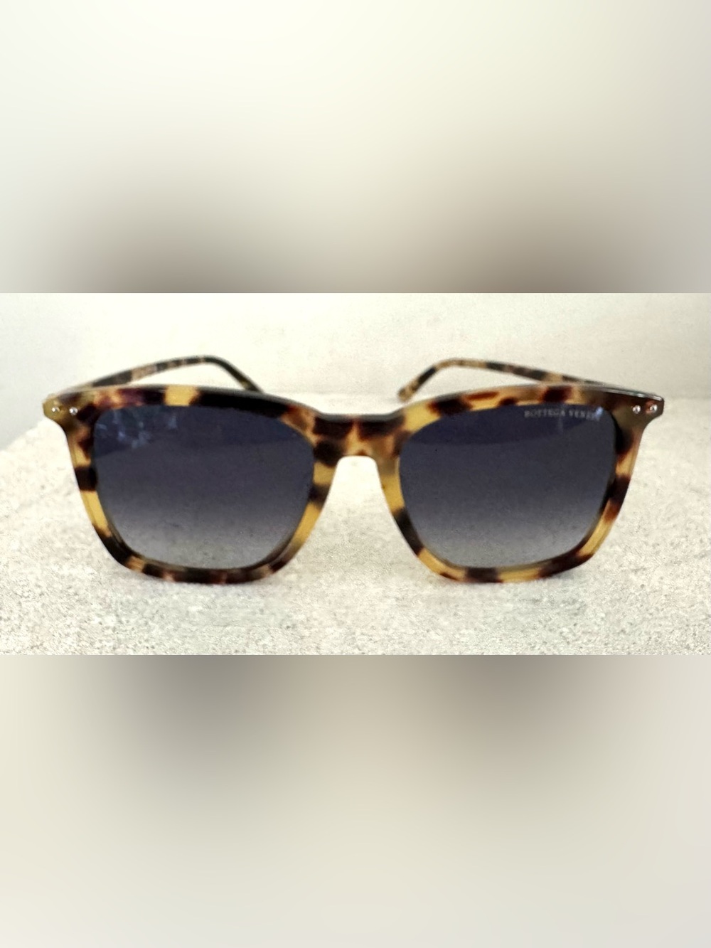 BOTTEGA VENETA - NEW - BV0251SA Havana Tortoise Blue Gradient Sunglasses - Picture 3 of 12